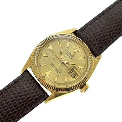 Image 2 of Rolex Datejust 18k; Men's watch | Ref. 6605