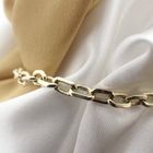 Image 7 of Gold anchor link bracelet | 20.5 cm