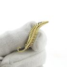 Image 8 of Gold feather brooch | Vintage