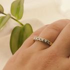 Image 4 of 18-karat gold ring with diamond | 0.21 ct.