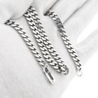 Image 9 of Sturdy Silver Gourmet Chain Necklace