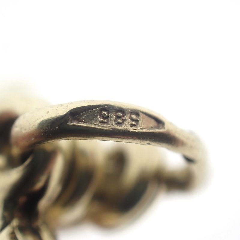 Image 8 of Gold pendant; Faith, hope, and love