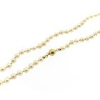 Image 4 of Vintage pearl necklace with gold clasp | 88 cm