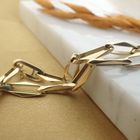 Image 3 of Gold closed for ever bracelet | 19 cm