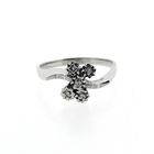 Image 3 of White gold ring with diamond | 0.025 ct.