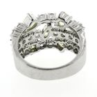 Image 7 of Silver cluster ring with zirconia