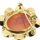 Image 4 of Gold brooch/pendant with cameo