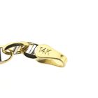 Image 2 of Two-tone gold fantasy link necklace; Midas