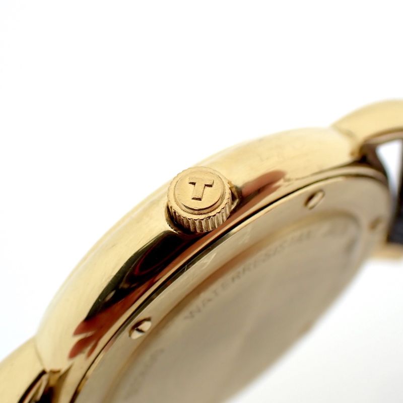 Image 3 of Tissot Carson Automatic; 18k gold watch