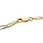 Image 4 of Bicolor Gold Figaro/Marine Link Chain