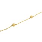 Image 7 of Gold long chain/saucer with beads