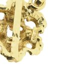 Image 6 of Gold floral pendant with blood coral