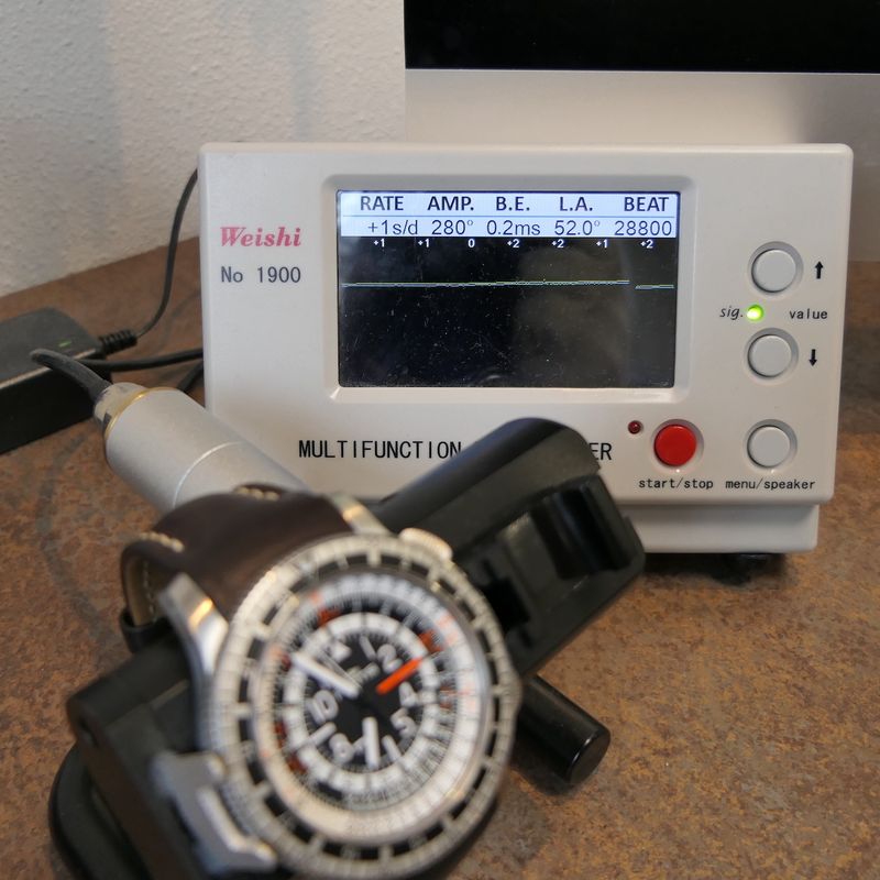 Image 13 of Fortis B-47 Calculator GMT; Automatic men's watch