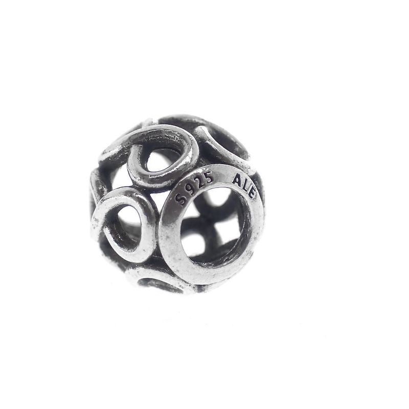 Image 4 of Pandora Moments charm; Silver; Infinity