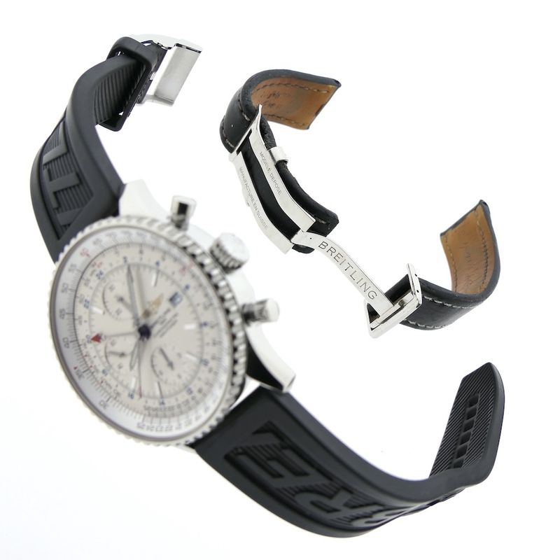 Image 12 of Breitling Navitimer World GMT; Men's watch