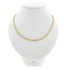 Image 1 of Gold anchor link necklace