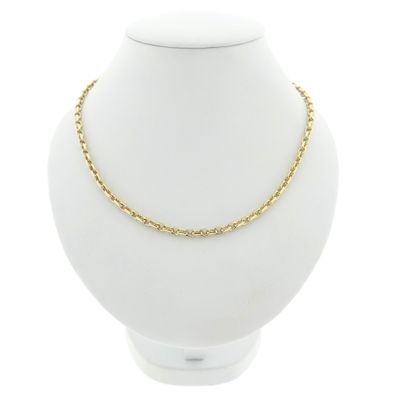 Gold anchor link necklace Image 1 of Gold anchor link necklace