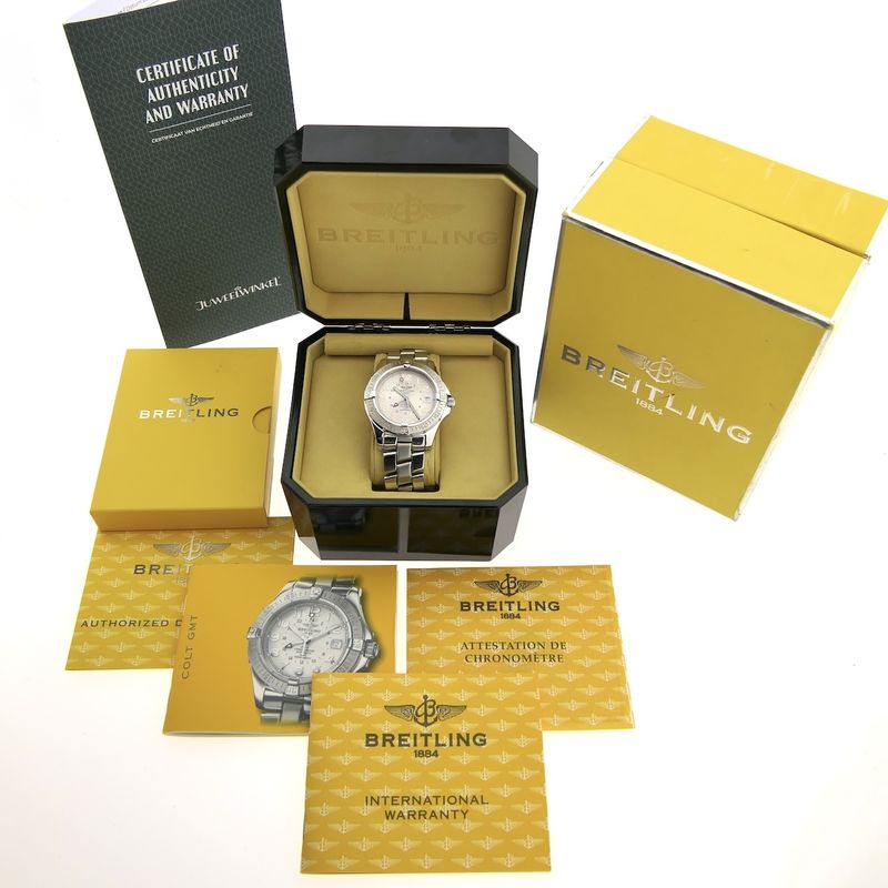 Image 4 of Breitling Colt GMT A32350; Automatic men's watch