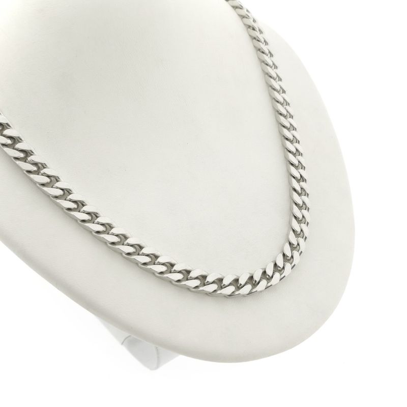 Image 3 of Silver robust gourmet link chain