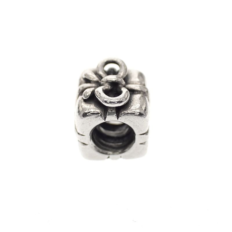 Image 4 of Pandora charm; Silver; Present