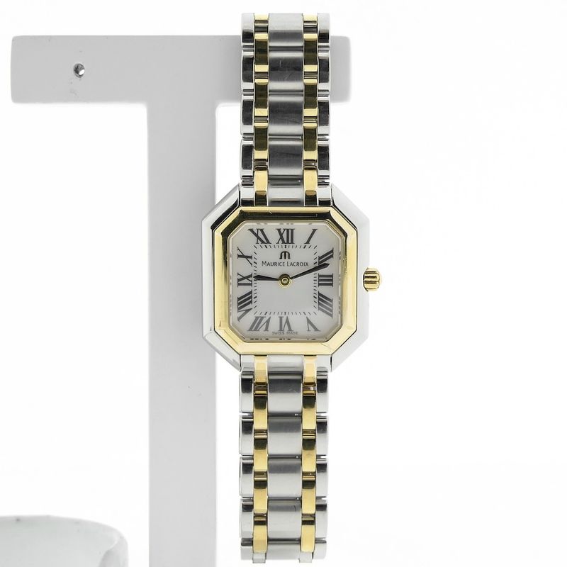 Image 13 of Maurice Lacroix Les Classiques; Gold/steel ladies watch