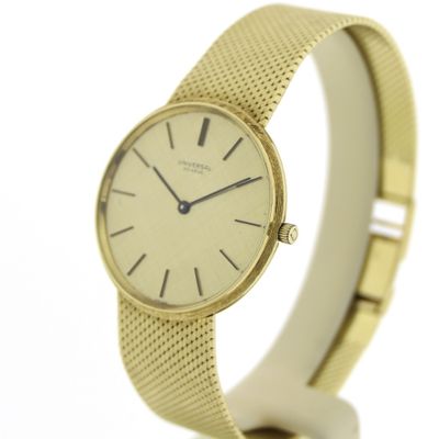 Image 2 of Universal Geneva; Vintage 18k gold men's watch