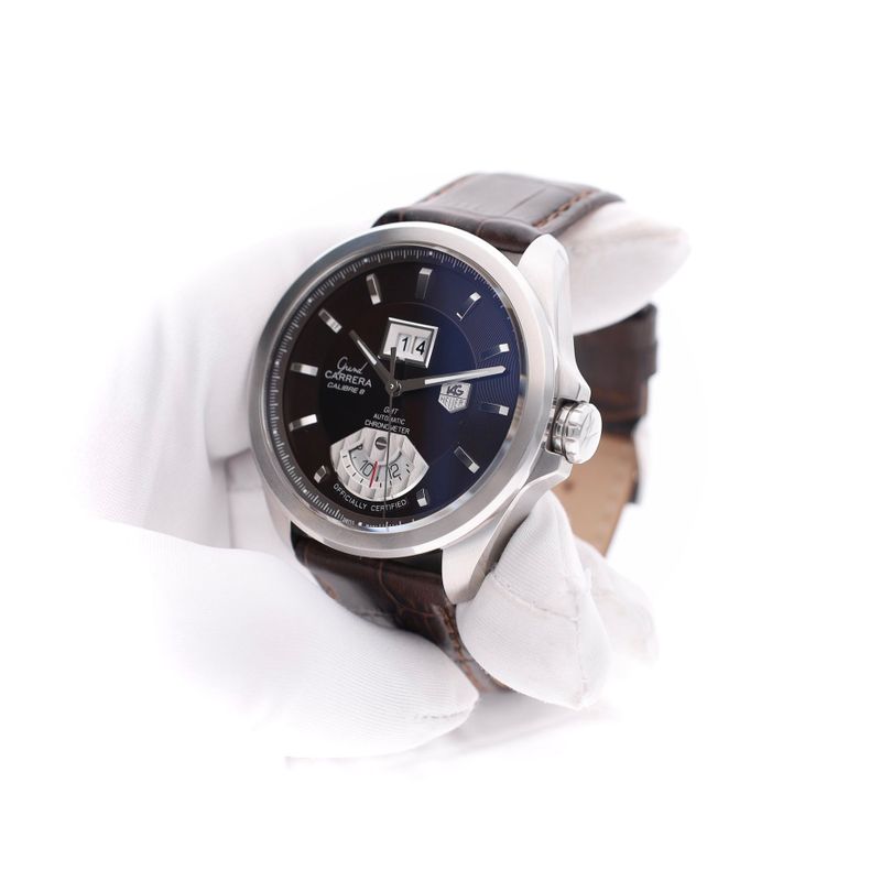 Image 5 of TAG Heuer Grand Carrera 'Grande Date' & GMT WAV5113.FC6231 Automatic Watch