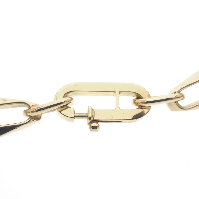 Image 10 of Gold closed forever link bracelet