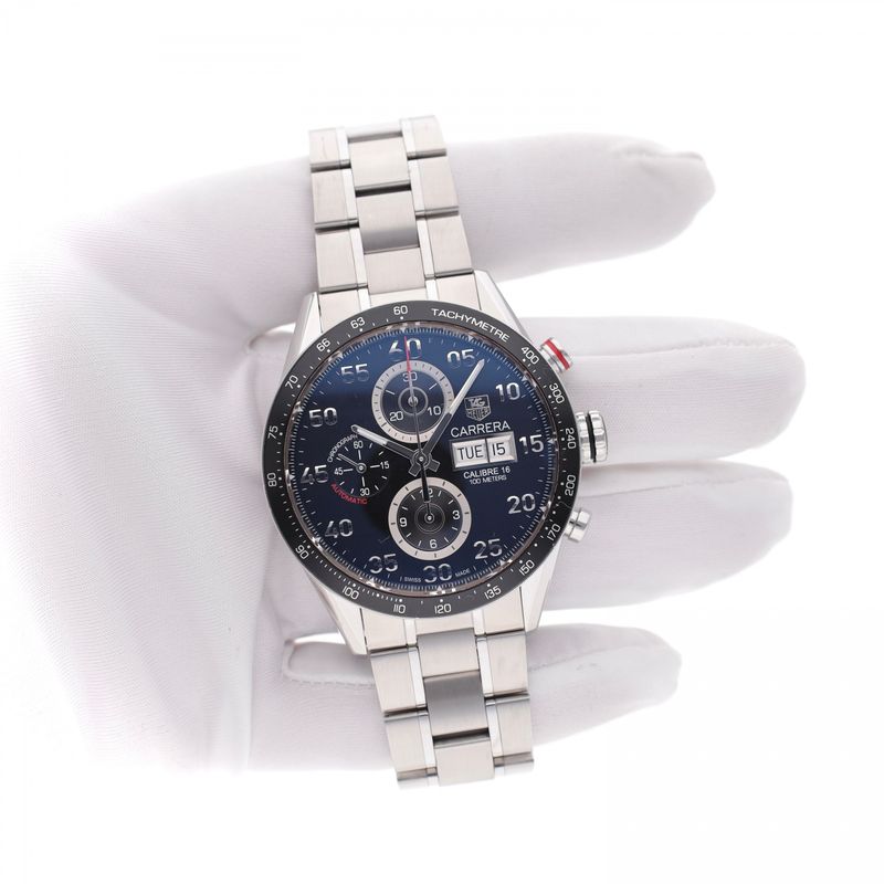 Image 8 of TAG Heuer Carrera Chronograph CV2A10; Automatic Men's Watch