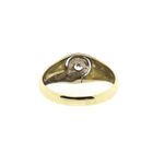 Image 3 of Two-tone gold ring with zirconia
