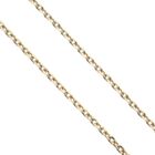 Image 3 of Gold anchor link chain with fixed pendant