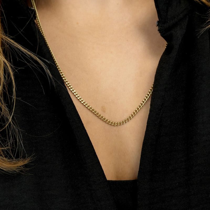 Image 7 of Gold gourmet link chain