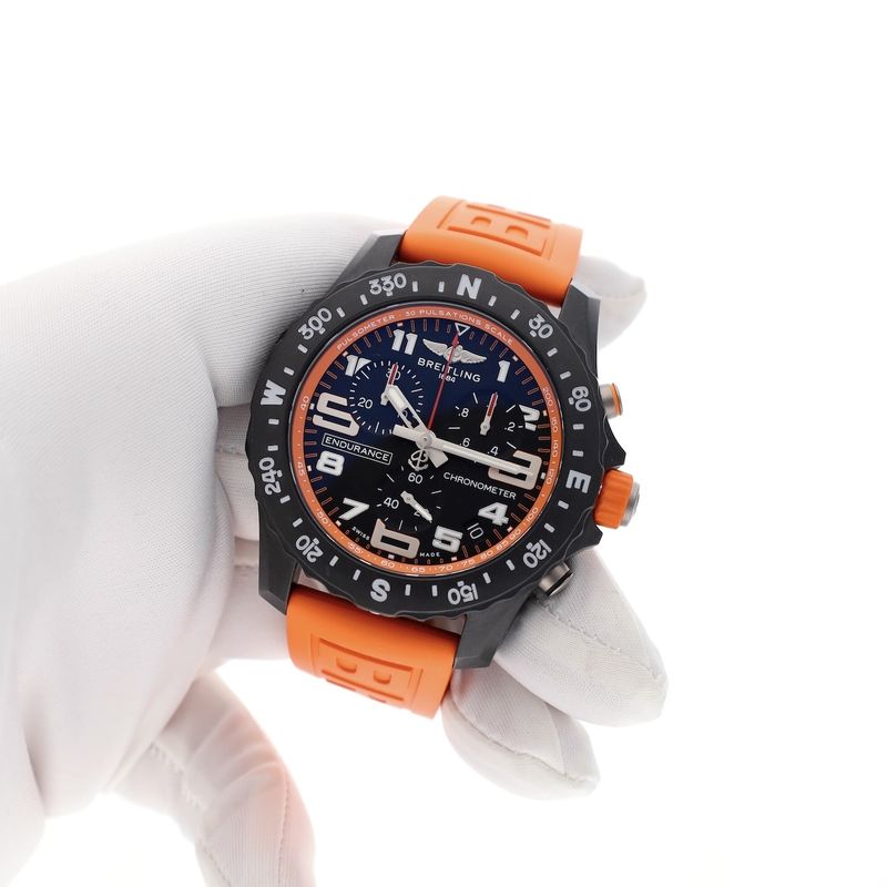 Image 7 of Breitling Endurance Pro 'Orange' X82310; Chronograph men's watch