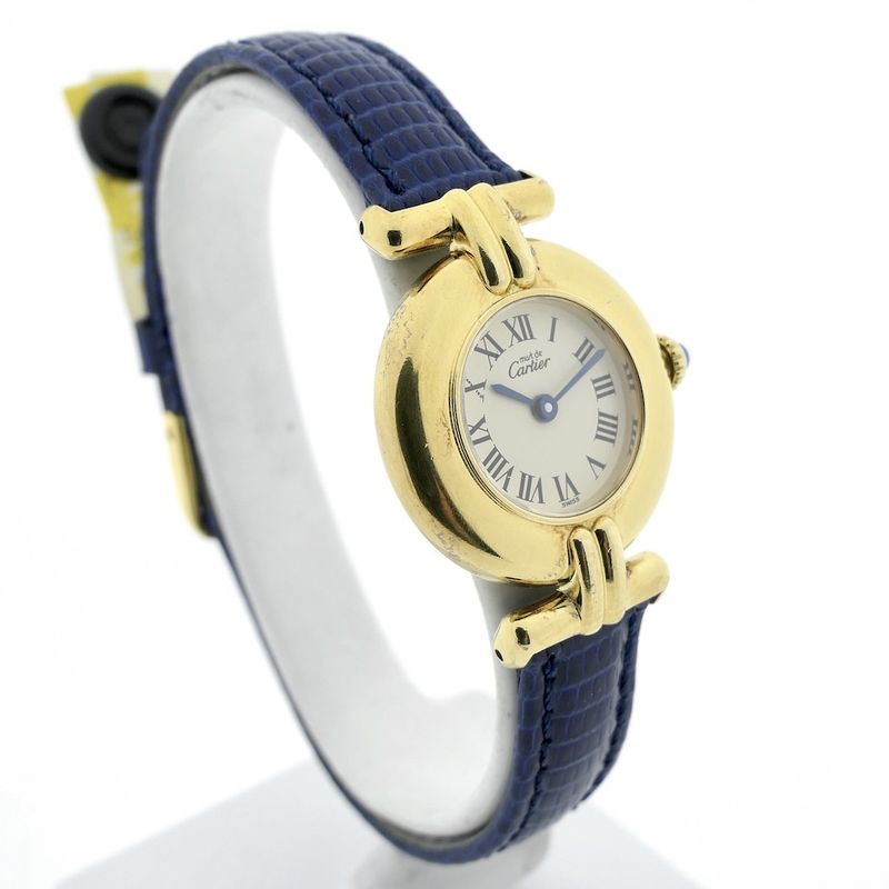 Image 3 of Cartier Colisee Vermeil; Ladies watch