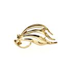 Afbeelding 3 van Gouden abstracte broche