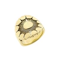 Gold pendant of a bird