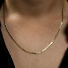 Image 9 of Gold navy link chain | 49 cm