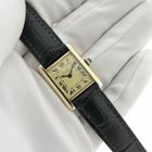 Image 7 of Cartier Tank Vermeil 3 096505; Vintage mechanisch dames horloge