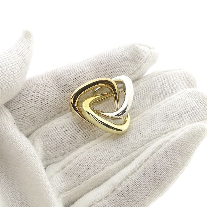 Image 8 of Tricolor gold dynamic brooch