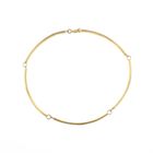 Image 5 of Gold bar link bracelet