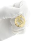 Image 9 of Gold zodiac sign pendant; Leo