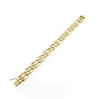 Image 6 of Gold Bismarck link bracelet