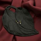 Image 4 of Gold stud earrings with pearl