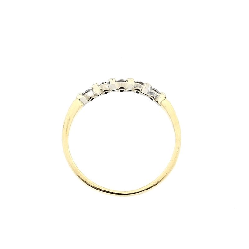 Image 4 of Gold ring with diamond | 0.25 ct.