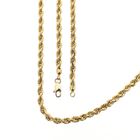 Image 1 of Gold twisted link chain