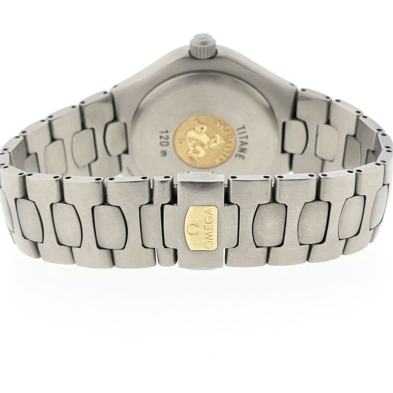 Image 10 of Omega Polaris 'Titane'; Automatic men's watch