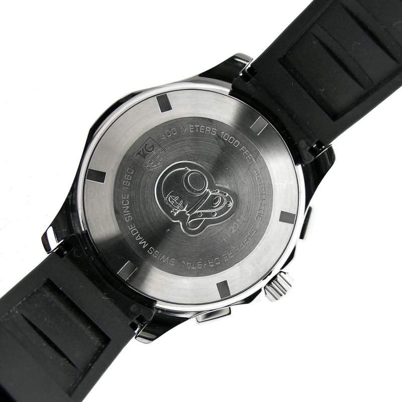 Image 7 of TAG Heuer Aquaracer Automatic CAF2011; Chronograph men's watch