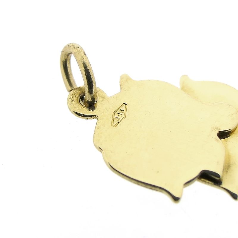 Image 6 of Gold pendant; Gemini