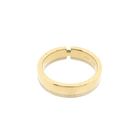 Image 6 of Bicolor Gold Ring with Diamond; 0.01 ct.