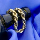 Image 7 of Gold twisted link bracelet